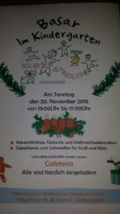 Basar Kindergarten Süchterscheid